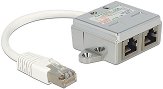 ������� RJ-45 male ��� 2 x RJ-45 female DeLock