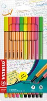    Stabilo Point 88 and Pen 68 Neon