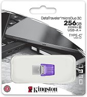 USB 3.2 Gen 1 ���� ����� 256 GB Kingston DataTraveler microDuo 3C