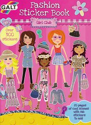 Galt:   -    Girl Club Fashion Sticker Book - 