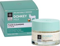 Body Farm Donkey Milk Face Cleansing Scrub - 