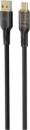 ����� USB Type-A male ��� USB Type-C male Tellur Transparent